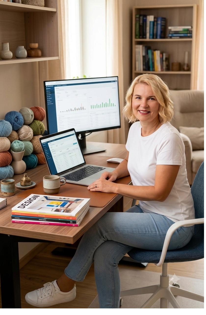 NordicStyle Studio asutaja Eve portree